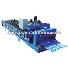 color steel glazed roof tile roll forming machine in China